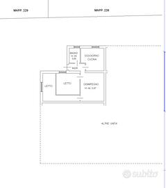 Ampio appartamento a piano terra permuta