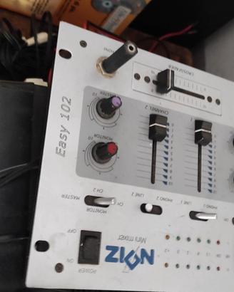Casse Bose , amplificatore e  mixer
