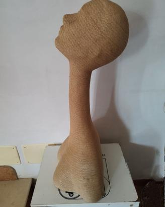 SPLENDIDA OPERA DESIGN D'ARREDO BUSTO FEMMINILE