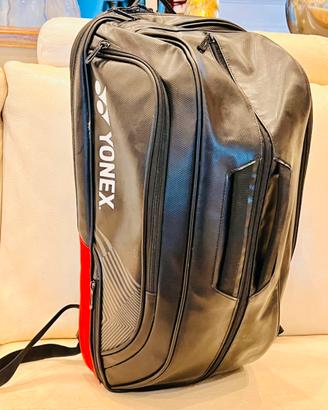 Zaino tennis yonex expert nero red come nuovo!