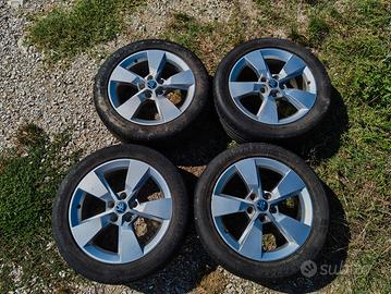Škoda Yeti 5L – cerchi originali OEM Erebus 17"