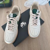 Nike air force 1 verdi beige e bianche nuove 