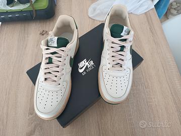 Nike air force 1 verdi beige e bianche nuove 