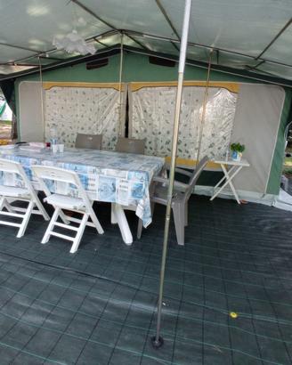 Struttura copri veranda e tendalino