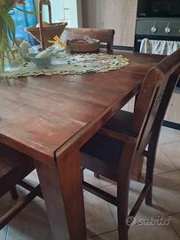 tavolo alto + 4 sgabelli