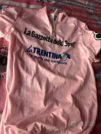 Maglia  100 anni pedalata rosa