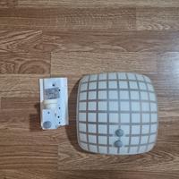 Plafoniera con portalampada da parete