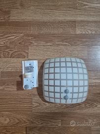 Plafoniera con portalampada da parete