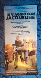Locandina film 33x70 - In viaggio con Jacqueline
