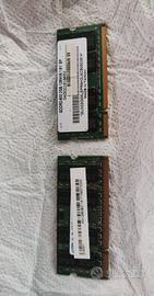 RAM DDR2 Portatili notebook laptop 3GB sodimm