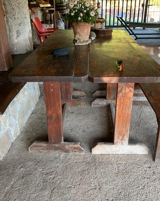 Tavoli in legno massello