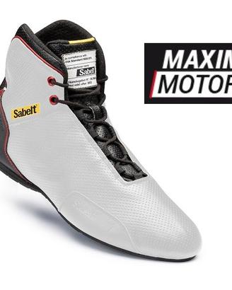 Scarpe SABELT HERO PRO TB-10 white omologate FIA