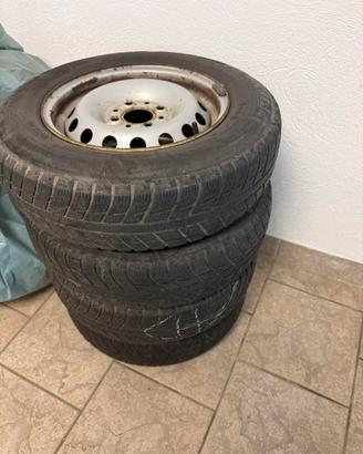 Cerchioni e gomne invernali  per panda 155 80 R13