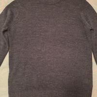 maglione uomo girocollo blu ottanio tg. XL