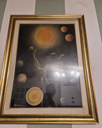 olio su tela avente titolo ESTASI