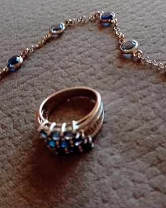 Set bracciale e anello 