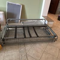 Struttura divano letto tre posti