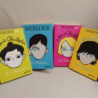 4 LIBRI DA RAGAZZI "WONDER"