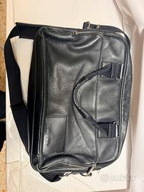 Borsa in vera pelle Lacoste