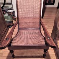 POLTRONA RUSTICA ANNI 50 PAGLIA VIENNA vintage