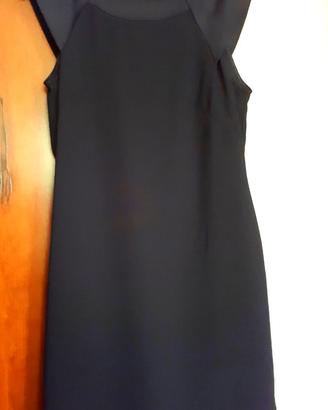 Tubino nero donna tg 44 senza maniche