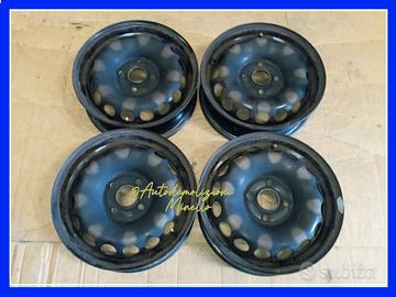 Cerchi in ferro 4,5 x 14 per PEUGEOT 108 14-21
