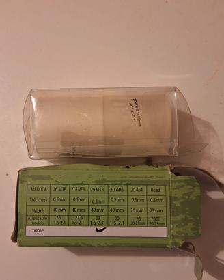 Coppia fasce antiforatura bici nuove