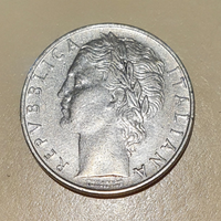 Moneta Lire 100 1967