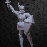 La spada di King Arthur kit resina non colorato 