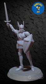 La spada di King Arthur kit resina non colorato 