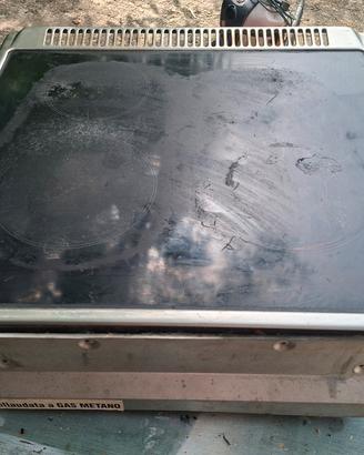 piano vetroceramico metano/gpl