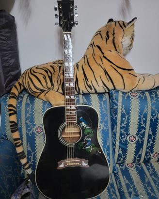 chitarra acustica  vintage Maison made in Korea  