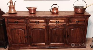 credenza in legno massello 