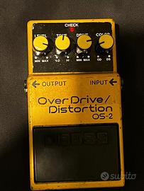 Pedale chitarra basso Overdrive Distorsore