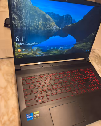 MSI Katana GF66 i7 RTX3050 24GB -Prezzo Trattabile