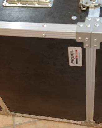 Flight Case Rack 4U Proel per stage musicale