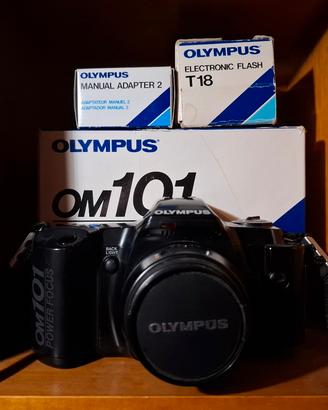 Olympus OM-101 Power Focus + Obiettivo 50mm f/2.8 