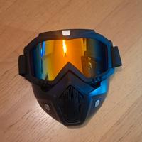 maschera occhiali da sci snowboard / motocross 