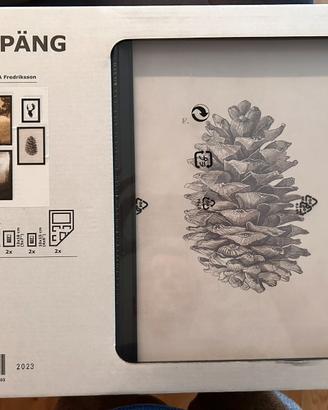 Set quadri montagna Ikea serie Knoppang