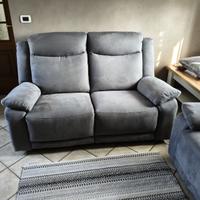 Divano 2 posti con 1 relax sinistro