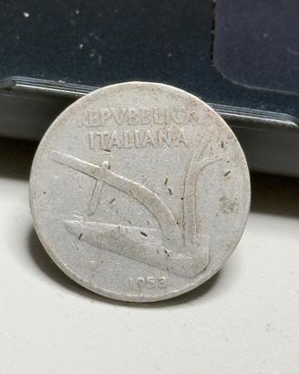 Moneta da 10 lire del 1953