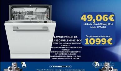 LAVASTOVIGLIE MIELE G5653SCVI DA INCASSO 14COP CE.