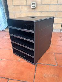 Cassettiere portadocumenti da ufficio (impilabili)