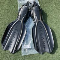 Pinne oceanic manta-ray titanium/black nuove