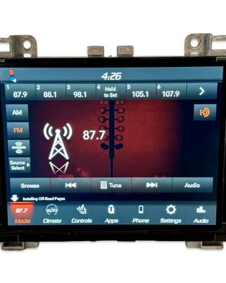 Uconnect 8.4 radio Dodge Ram Chrysler Jeep