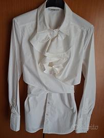 Camicia Marella con volant cintura taglia