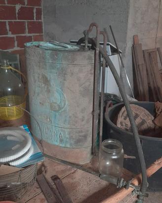 Pompa per il solfato in rame