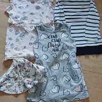 kit vestiti bambina 4 anni Original marines 