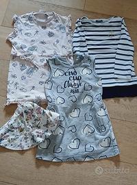 kit vestiti bambina 4 anni Original marines 