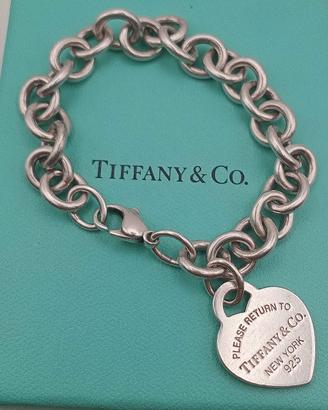 Bracciale argento 935 Tiffany & co to retorno cuor